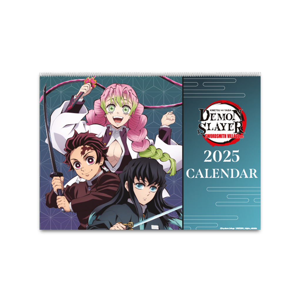 Demon Slayer -Kimetsu no Yaiba- Swordsmith Village Arc - Wandkalender 2025