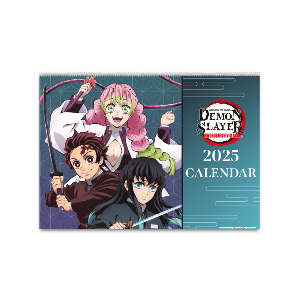 Demon Slayer -Kimetsu no Yaiba- Swordsmith Village Arc - Wandkalender 2025