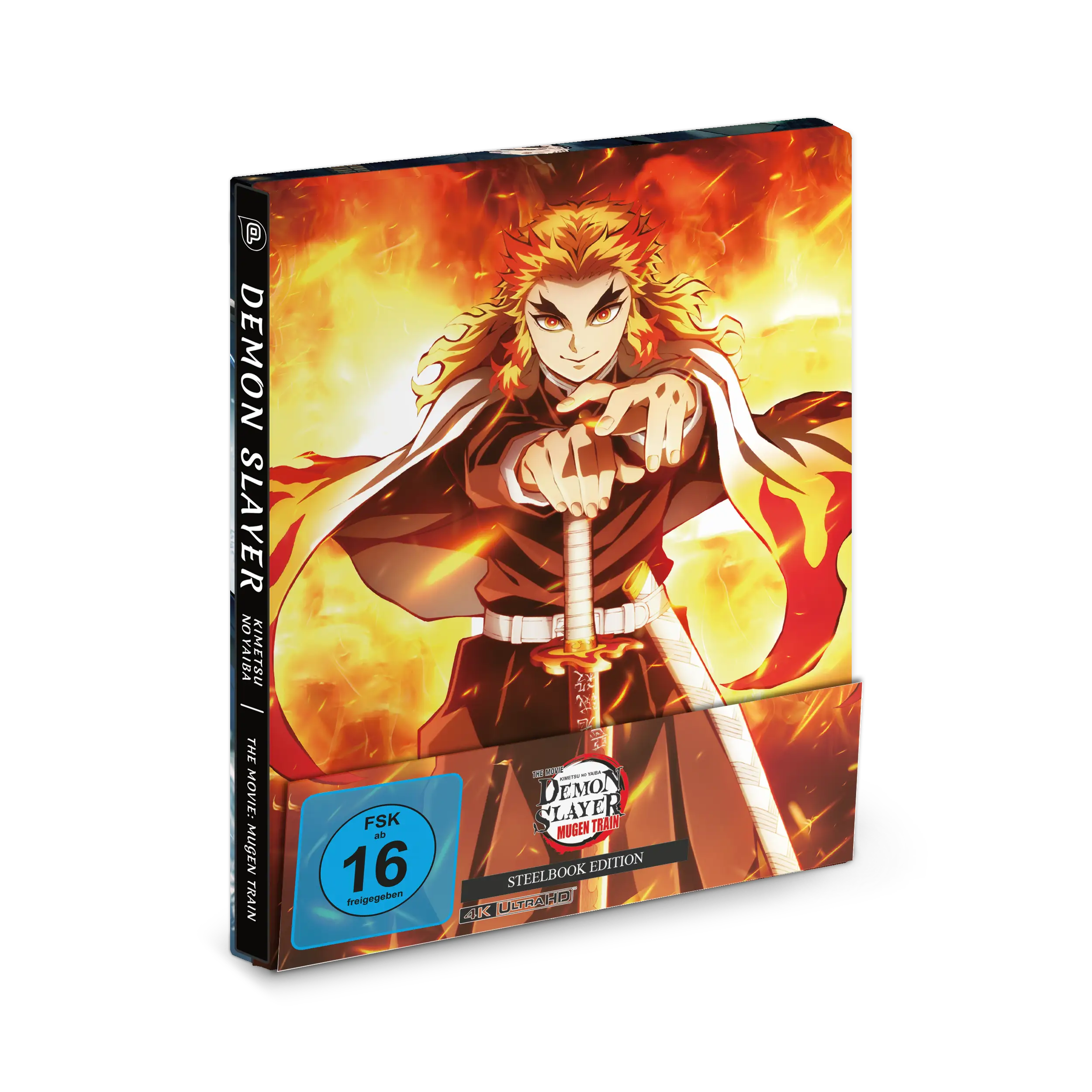 Demon Slayer: Kimetsu no Yaiba - The Movie: Mugen Train - 4K Steelbook Edition (4K Blu-ray)