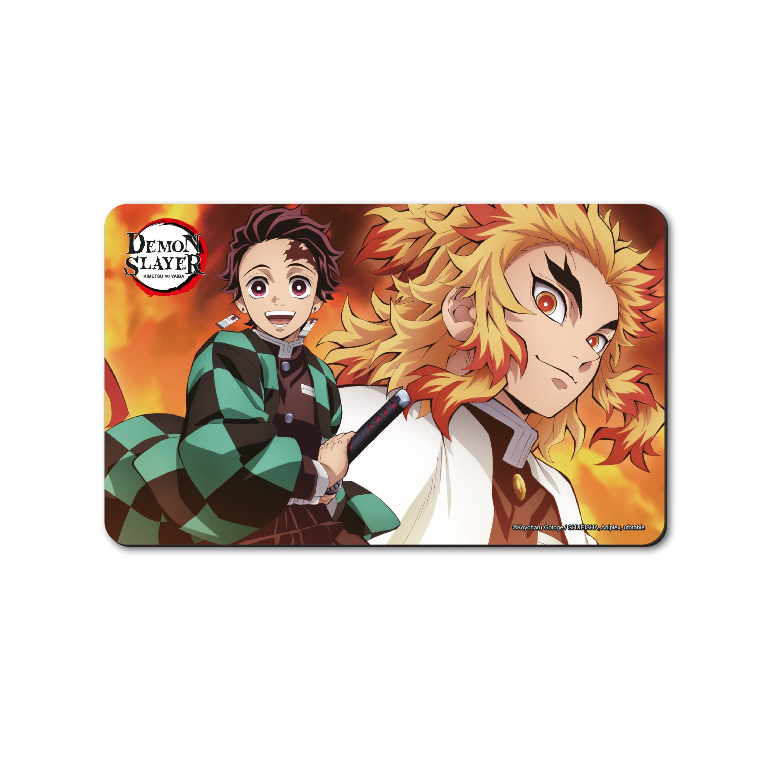 Demon Slayer -Kimetsu no Yaiba- The Movie: Mugen Train - Frühstücksbrettchen - Tanjiro & Rengoku