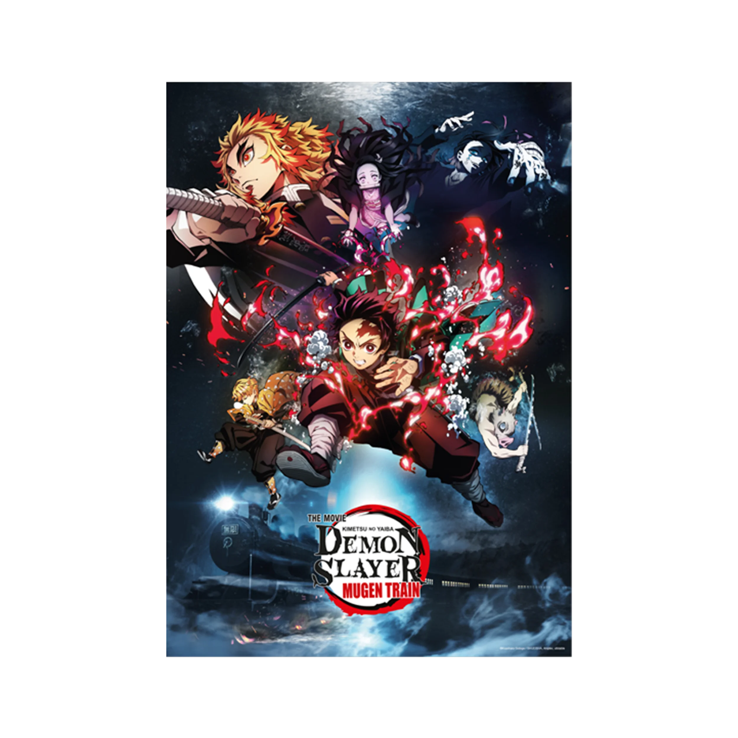 Demon Slayer -Kimetsu no Yaiba- The Movie: Mugen Train - Poster