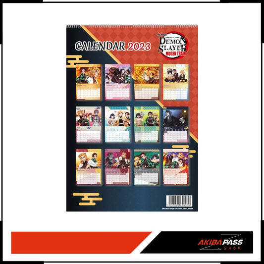 Demon Slayer -Kimetsu no Yaiba- The Movie: Mugen Train - Wandkalender 2023
