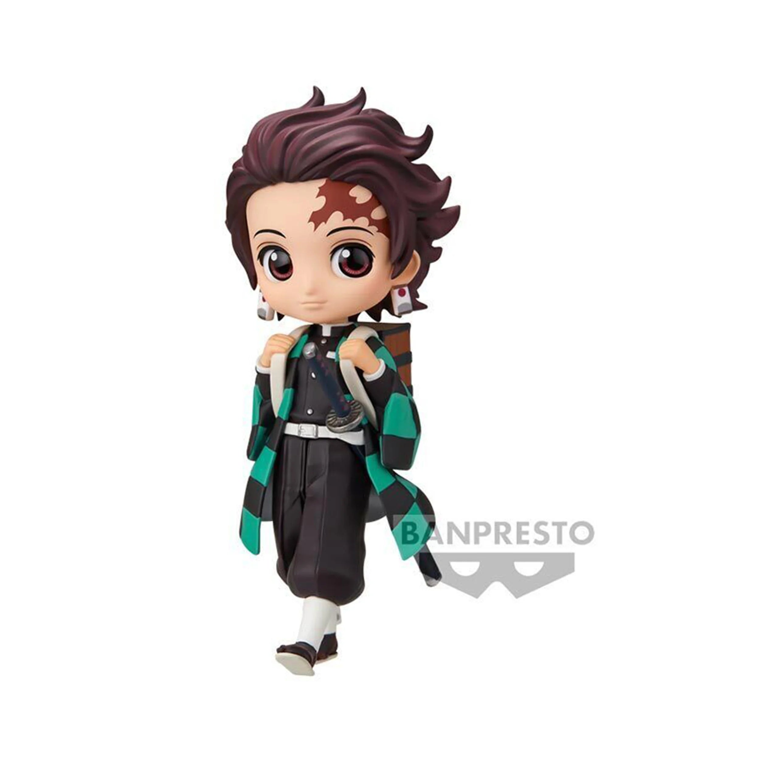 Demon Slayer - Tanjiro Kamado - Q posket - Figur (7cm)