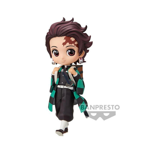 Demon Slayer - Tanjiro Kamado - Q posket - Figur (7cm)