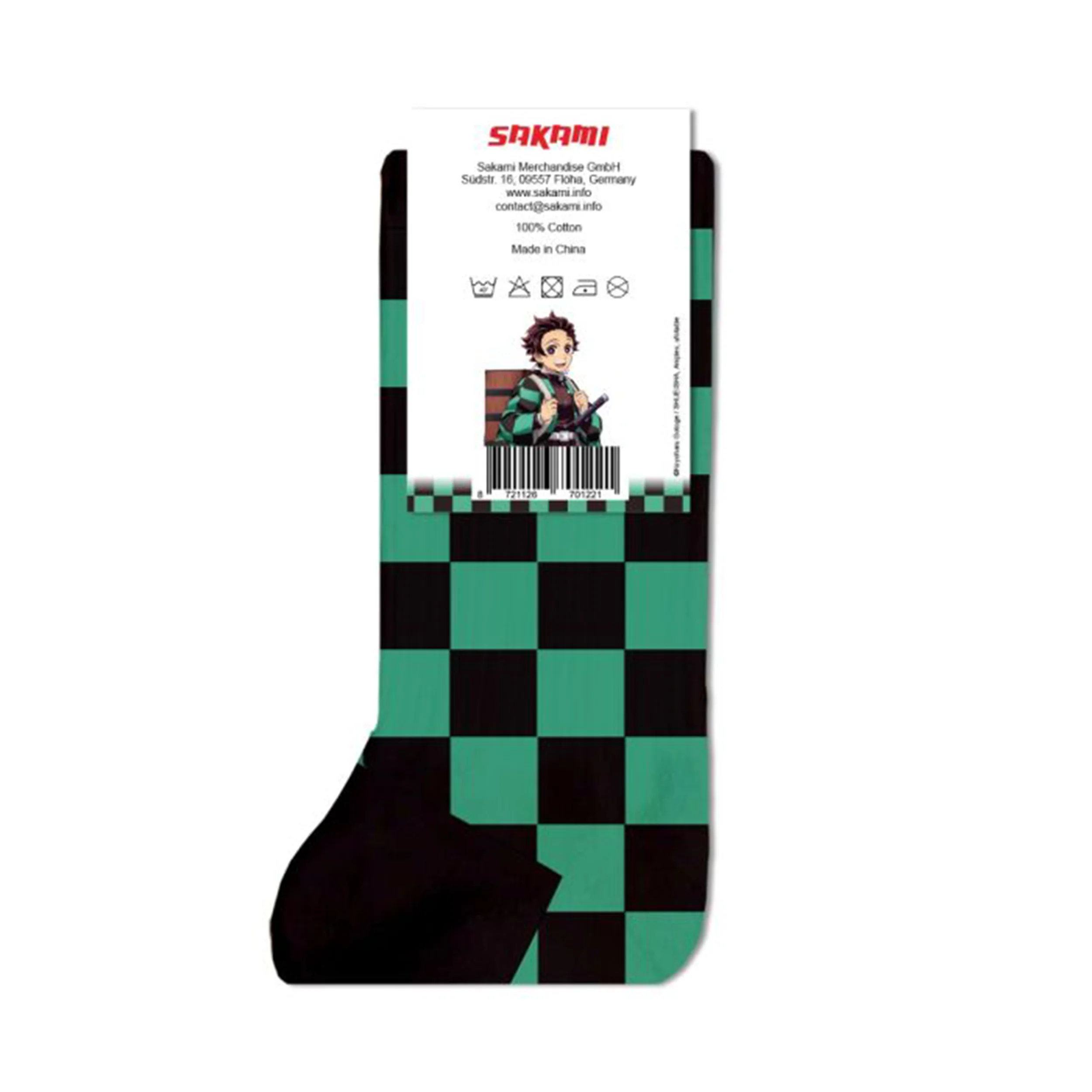 Demon Slayer - Tanjiro Kamado - Socken - 2er Pack (Größe 41-44)