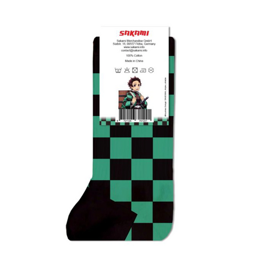 Demon Slayer - Tanjiro Kamado - Socken - 2er Pack (Größe 41-44)