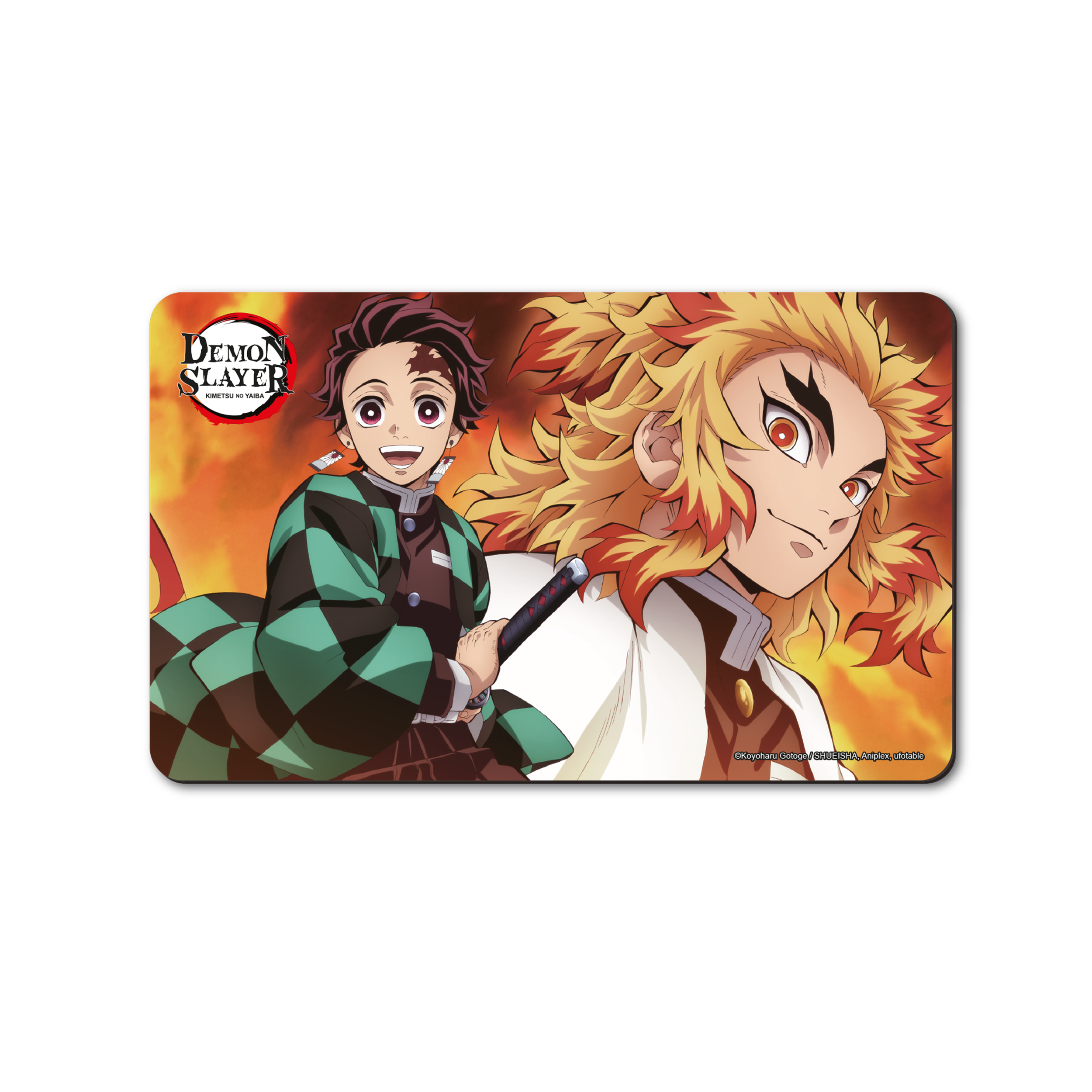 Demon Slayer -Kimetsu no Yaiba- The Movie: Mugen Train - Frühstücksbrettchen - Tanjiro & Rengoku