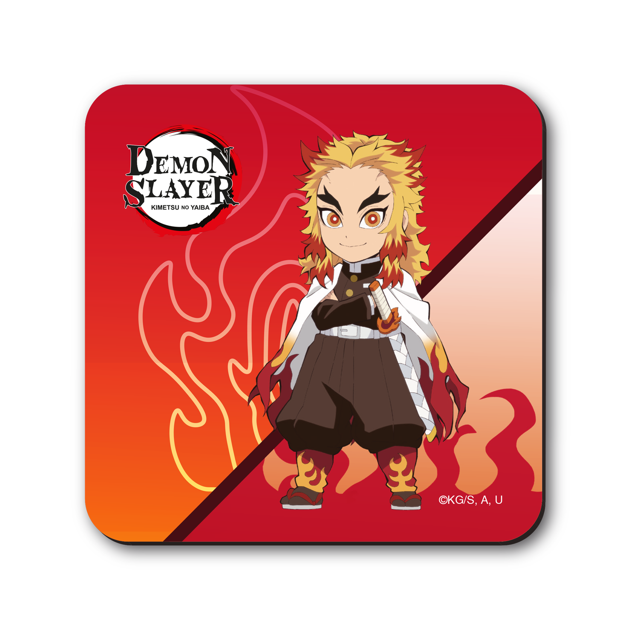 Demon Slayer -Kimetsu no Yaiba- Entertainment District Arc - Untersetzer-Set Chibi Säulen (Set A)