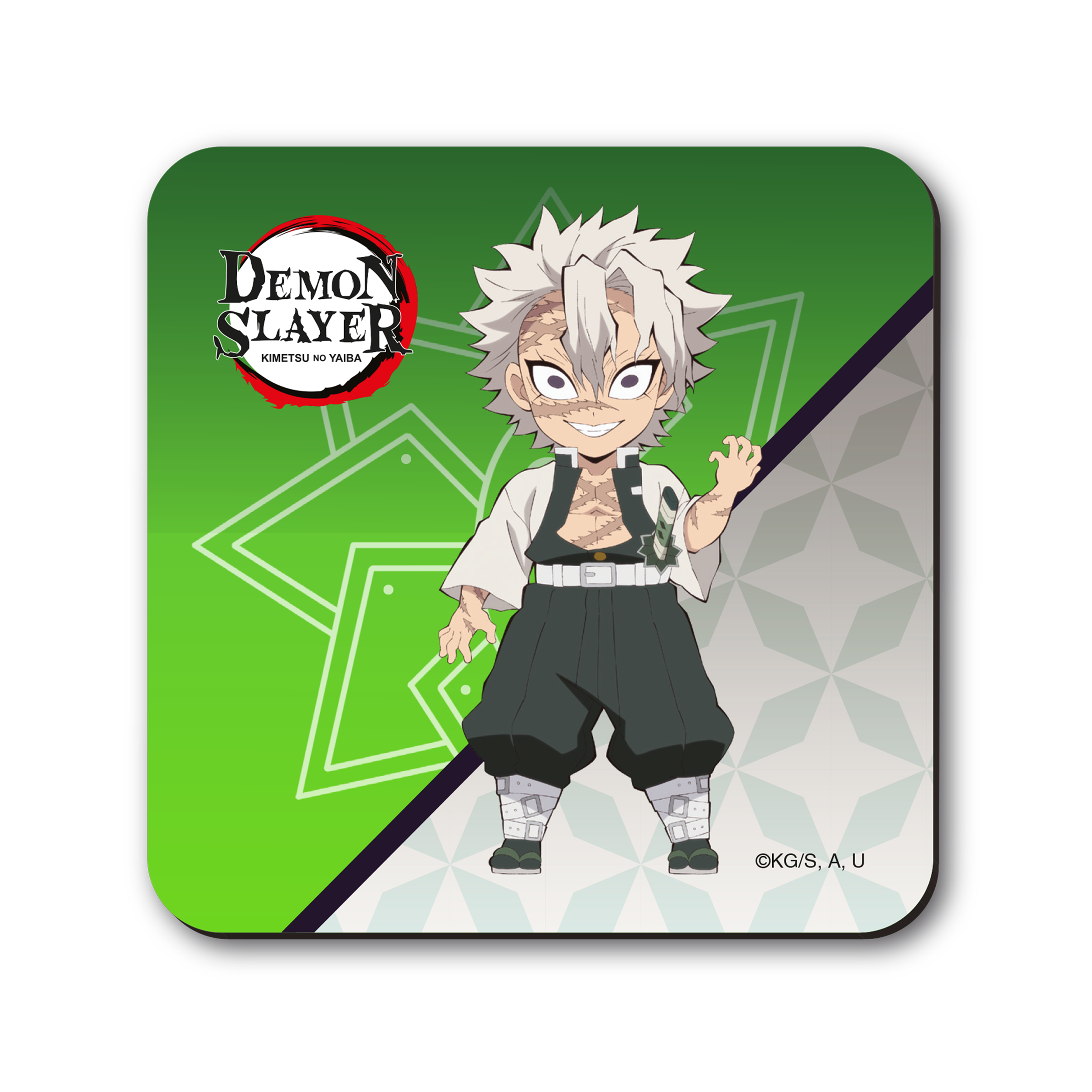 Demon Slayer -Kimetsu no Yaiba- Entertainment District Arc - Untersetzer-Set Chibi Säulen (Set B)