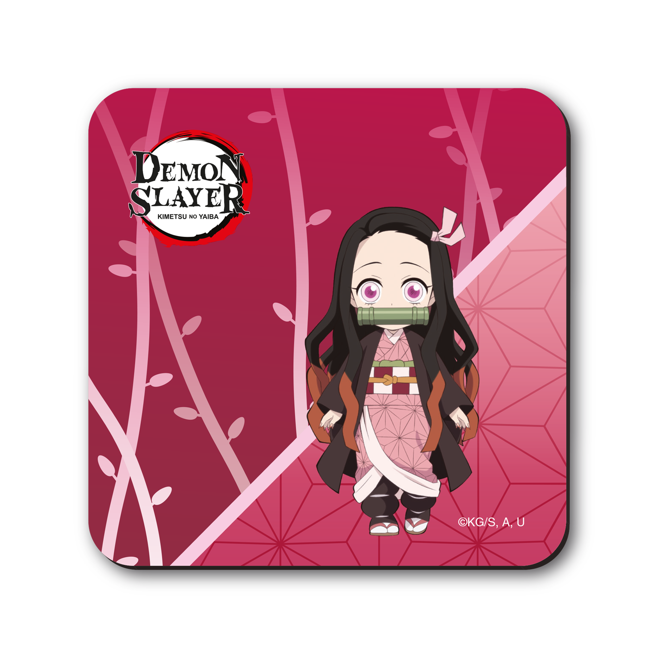 Demon Slayer -Kimetsu no Yaiba- Entertainment District Arc - Untersetzer-Set Chibi Tanjiro und Freunde