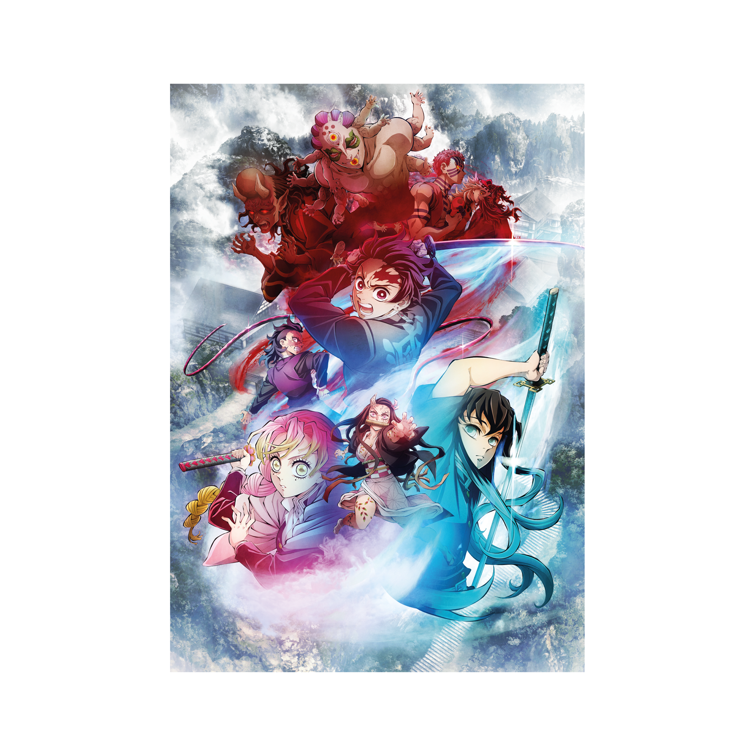 Demon Slayer - Kimetsu no Yaiba - Sword Smith Village Arc - 3D-Karte  - 