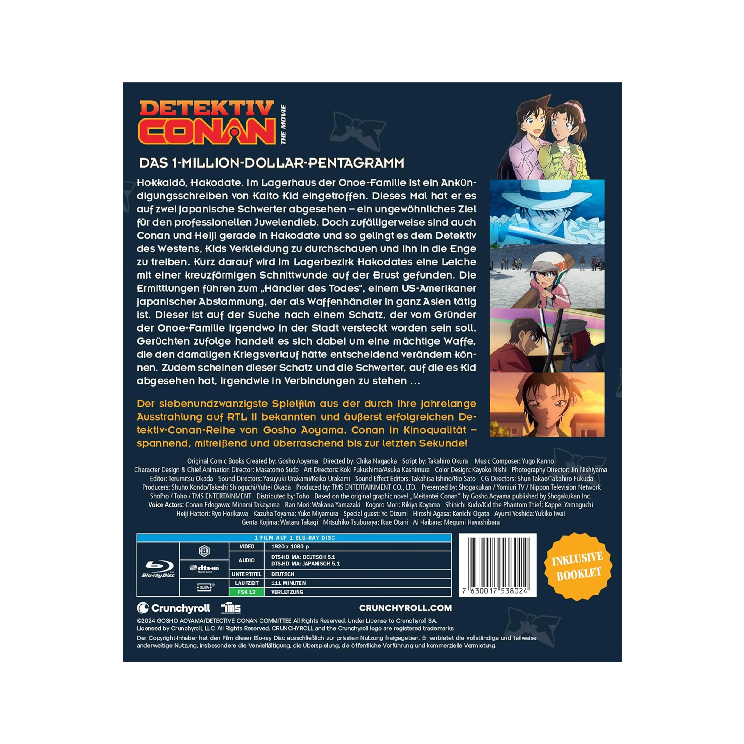 Detektiv Conan - 27. Film: Das Millionen-Dollar Pentagram (Blu-ray)