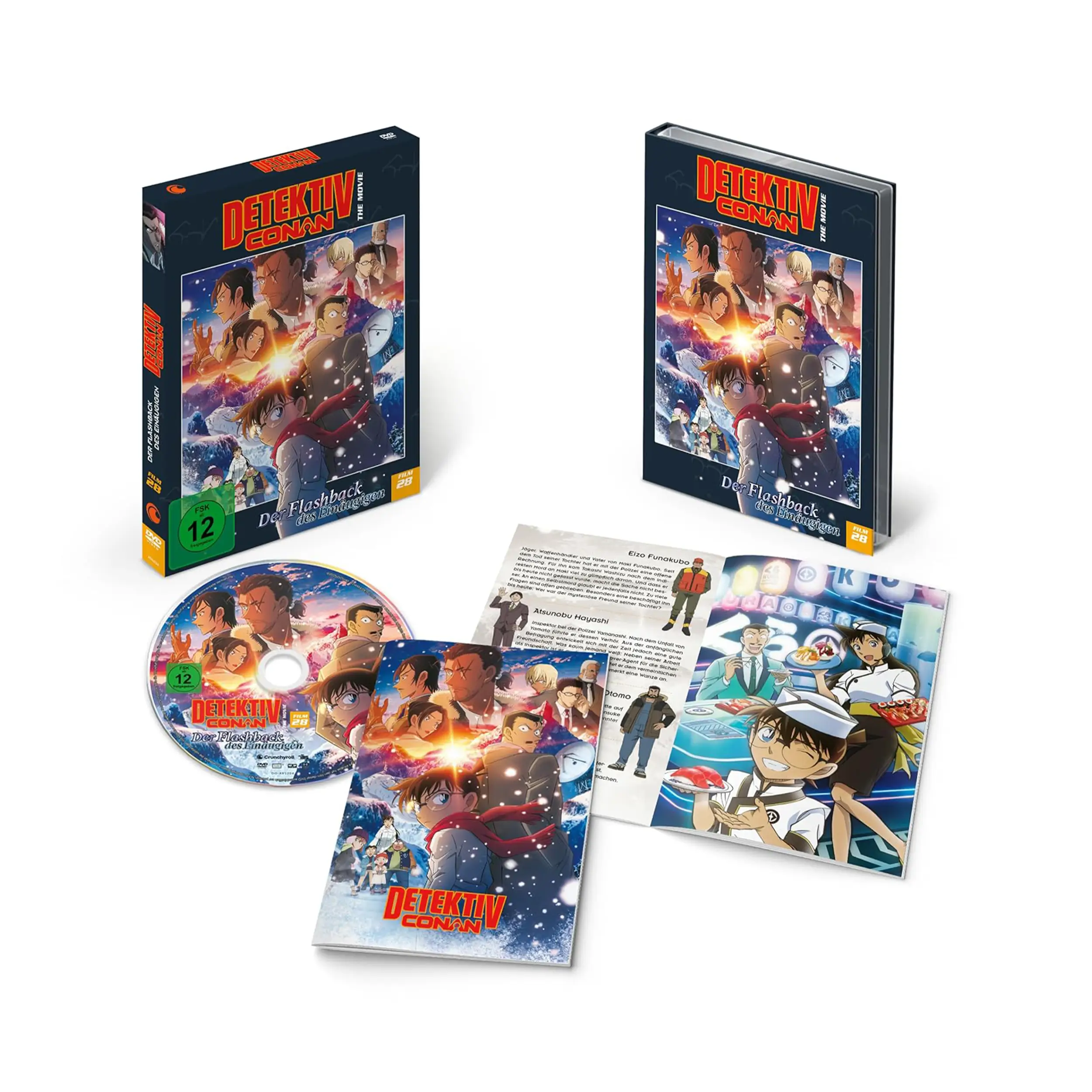 Detektiv Conan - 28. Film: Der Flashback des Einäugigen - Limited Edition (DVD)