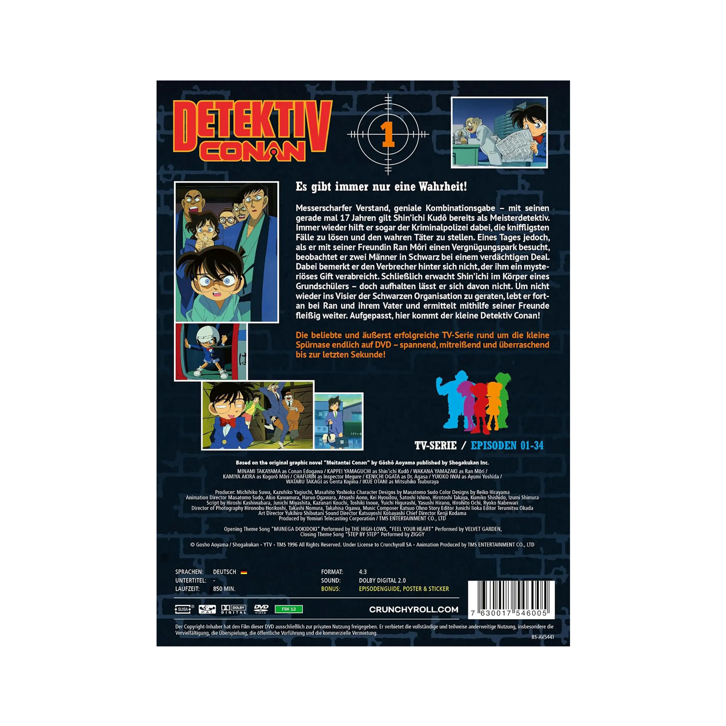 Detektiv Conan - TV-Serie - Box 1 - 30th Anniversary Edition (DVD)