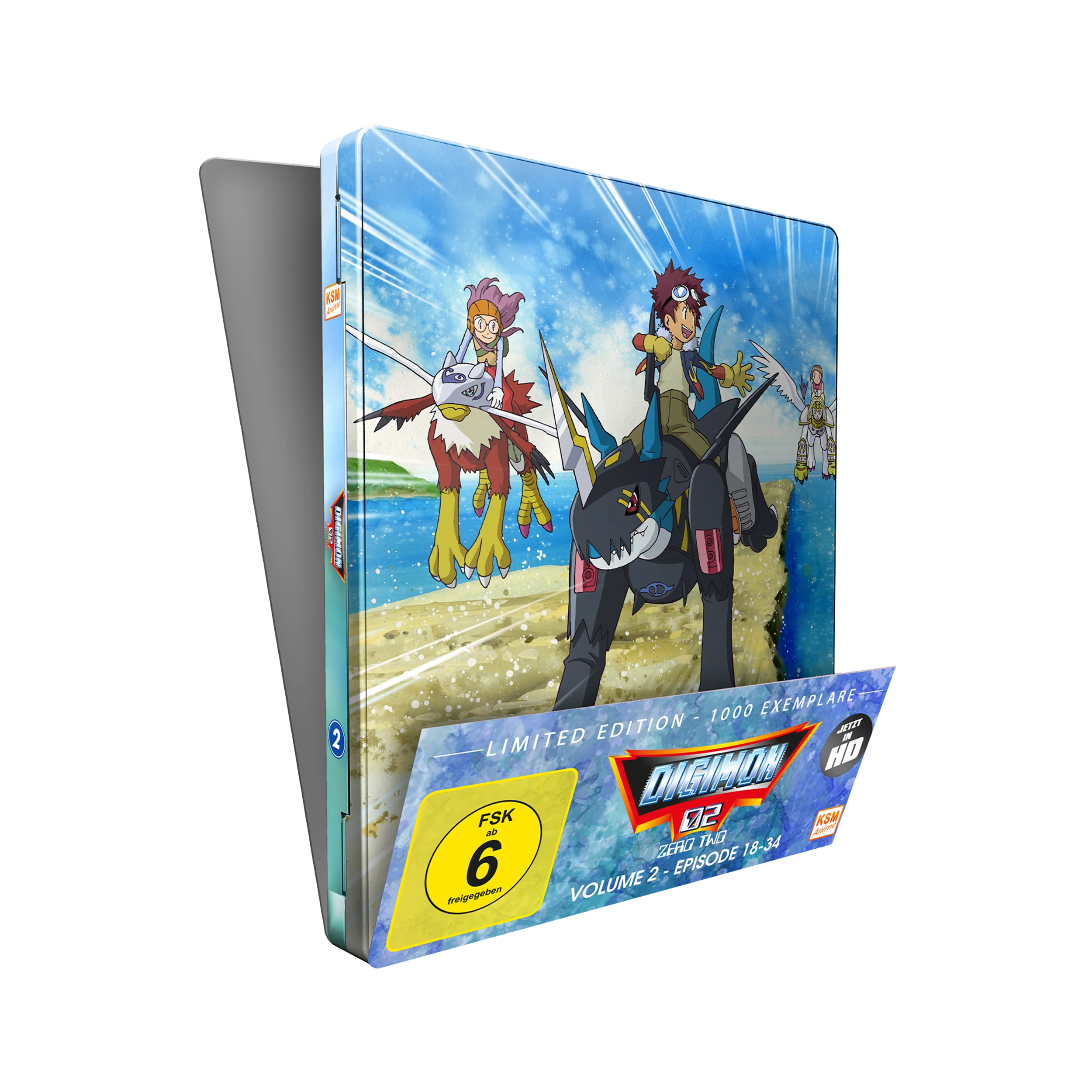 Digimon Adventure - Season 2 - Vol. 2 - Limited Edition im Future Pak (Blu-ray)