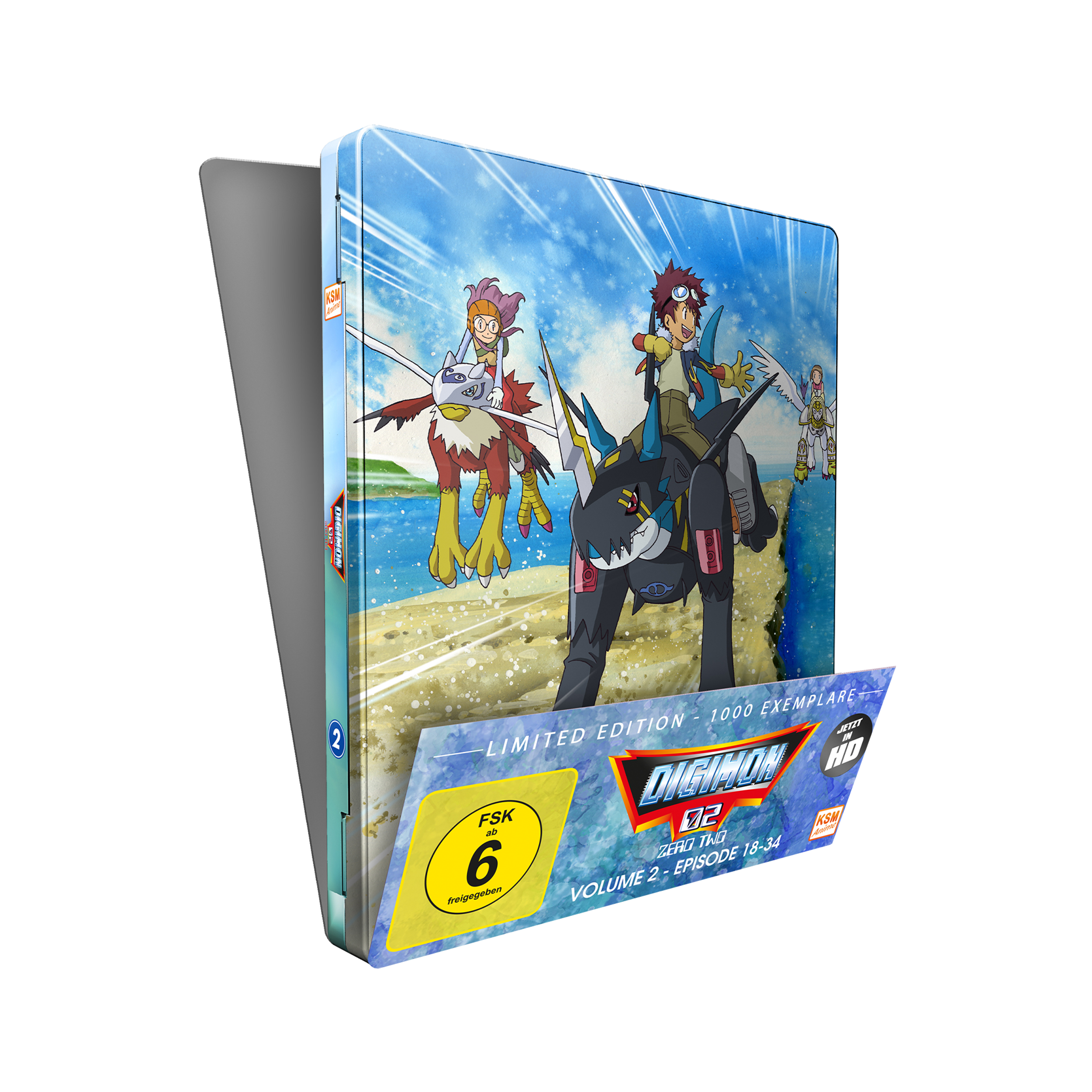 Digimon Adventure - Season 2 - Vol. 2 - Limited Edition im Future Pak (Blu-ray)