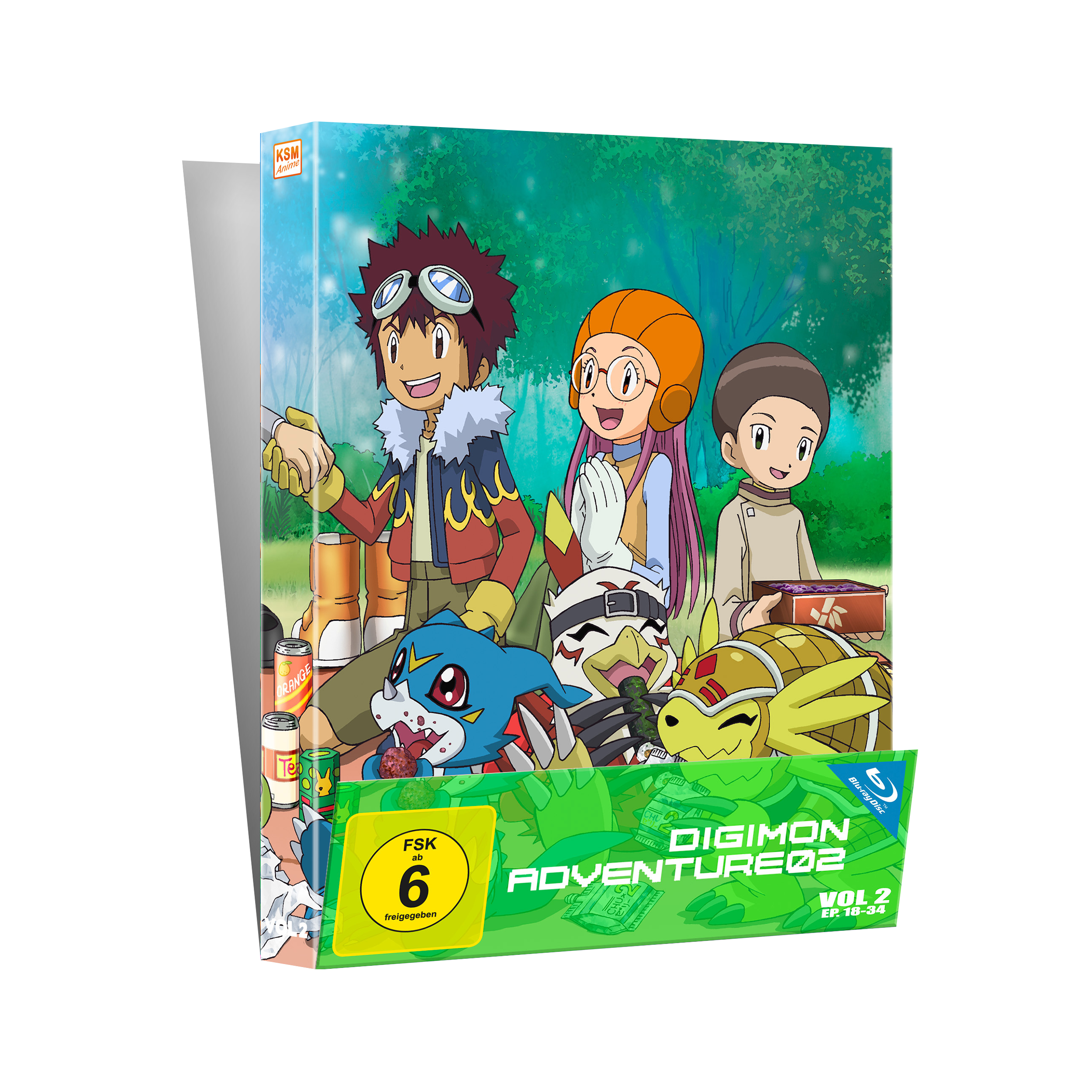 Digimon Adventure - Staffel 2 - Volume 2 (Blu-ray)