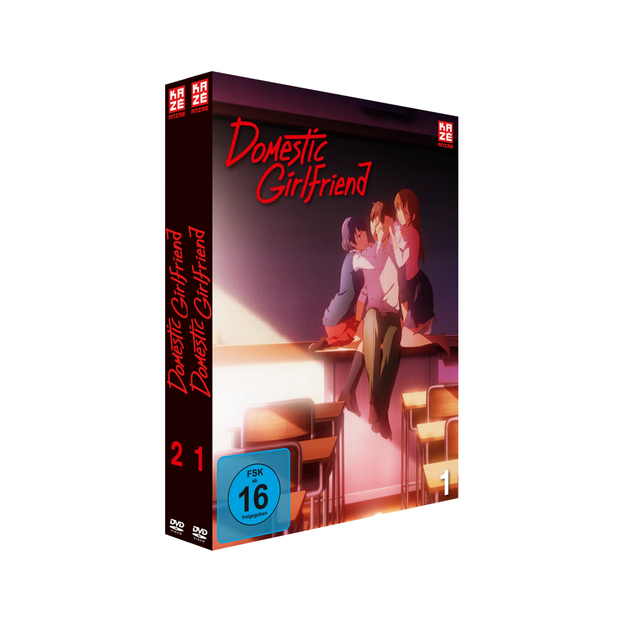 Domestic Girlfriend - Gesamtausgabe - Bundle mit Vol. 1-2 (DVD)