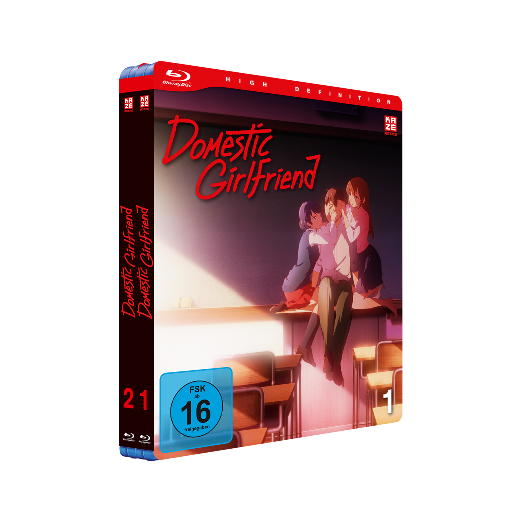 Domestic Girlfriend - Gesamtausgabe - Bundle mit Vol. 1-2 (Blu-ray)