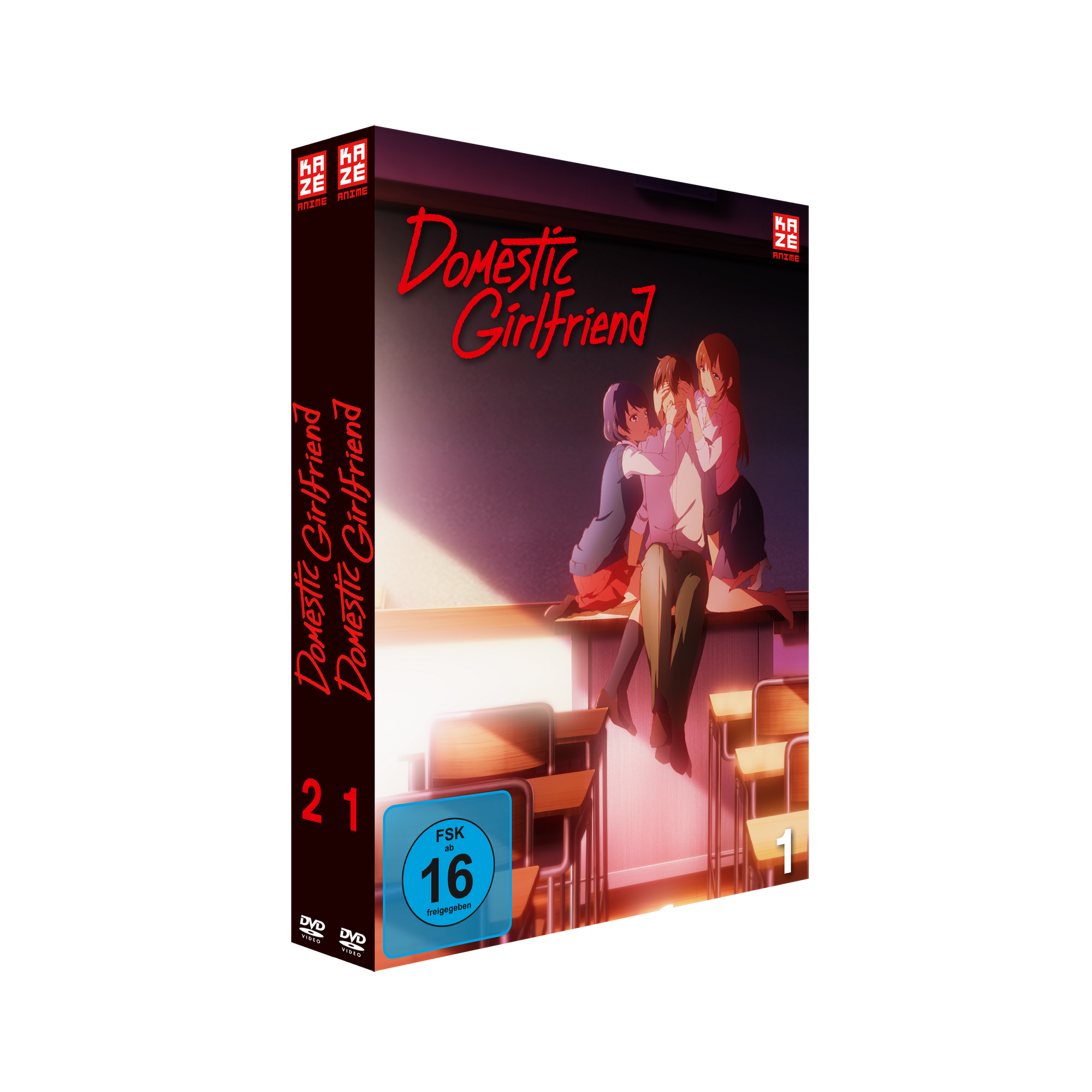 Domestic Girlfriend - Gesamtausgabe - Bundle mit Vol. 1-2 (DVD)