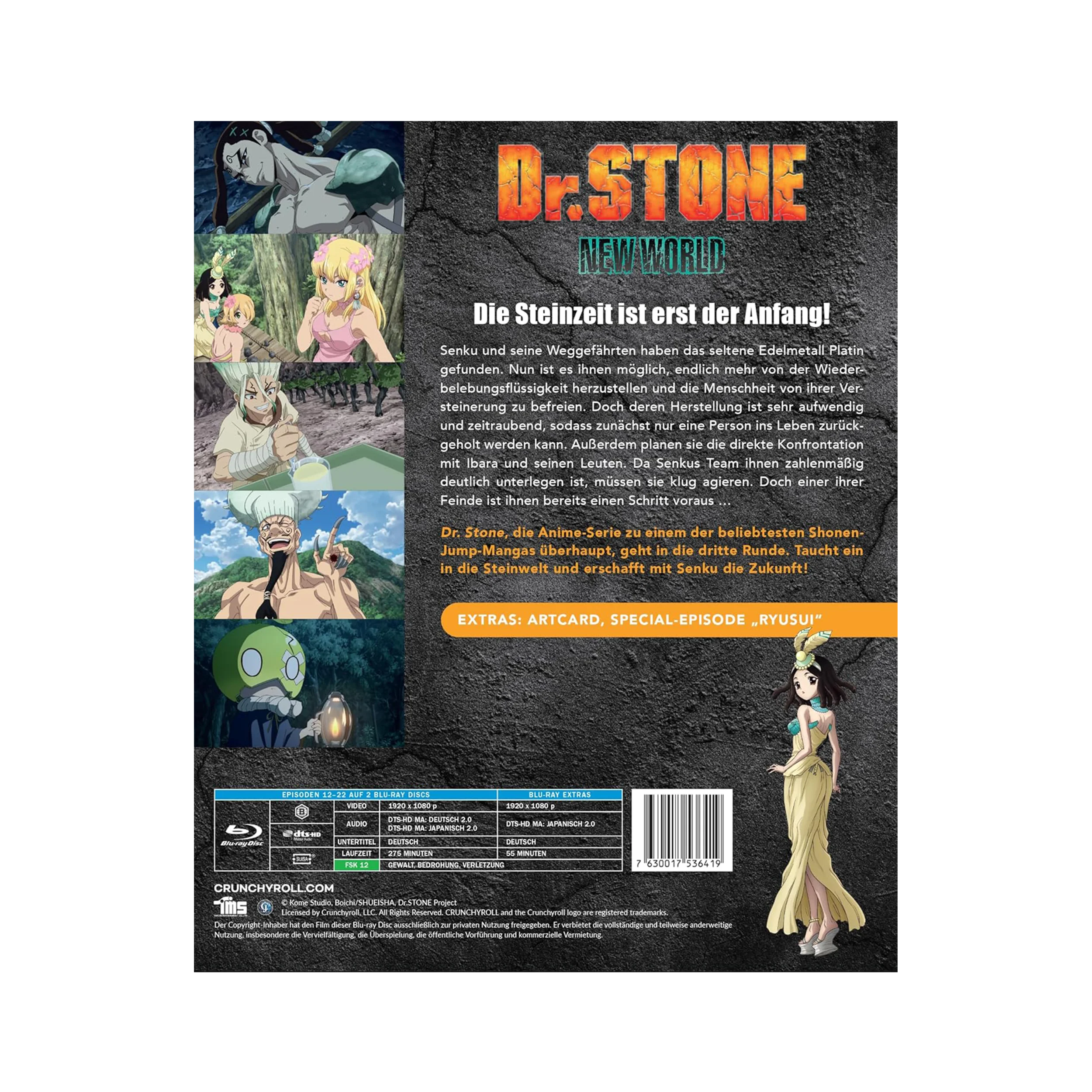 Dr. Stone - Staffel 3 - Part 2 (Blu-ray)