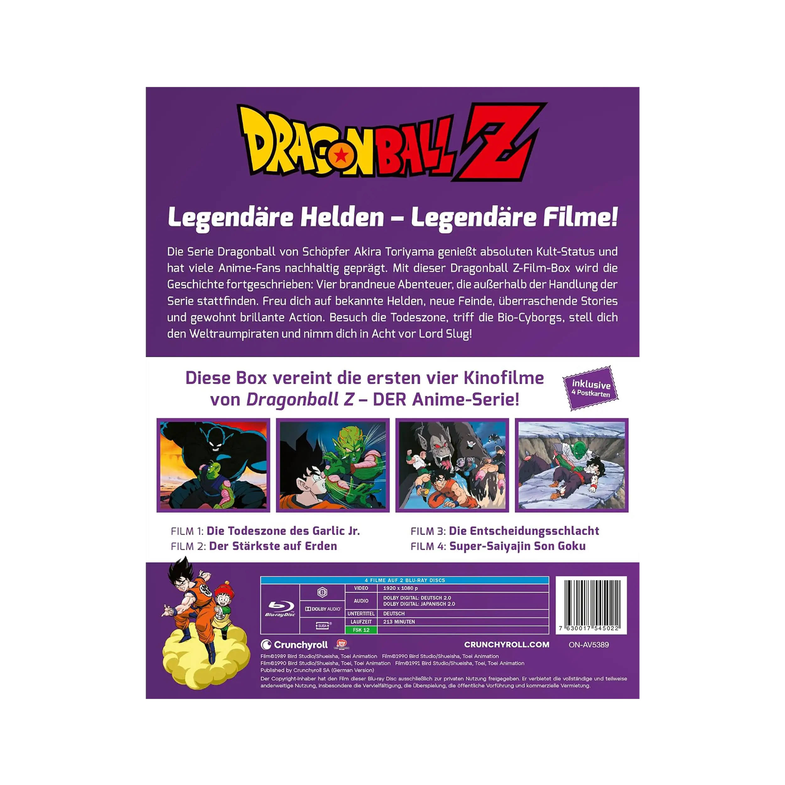 Dragonball Z - Movies Box - Vol. 1 (Blu-ray)