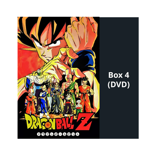 Dragon Ball Z TV-Serie Box 4 DVD, vollständige Serie auf vier DVDs
