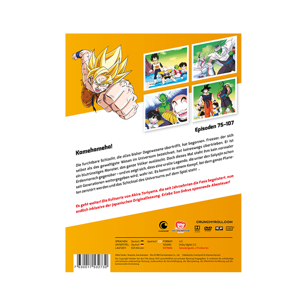Dragonball Z - TV-Serie - Box 3 (Episoden 75-107) (DVD)