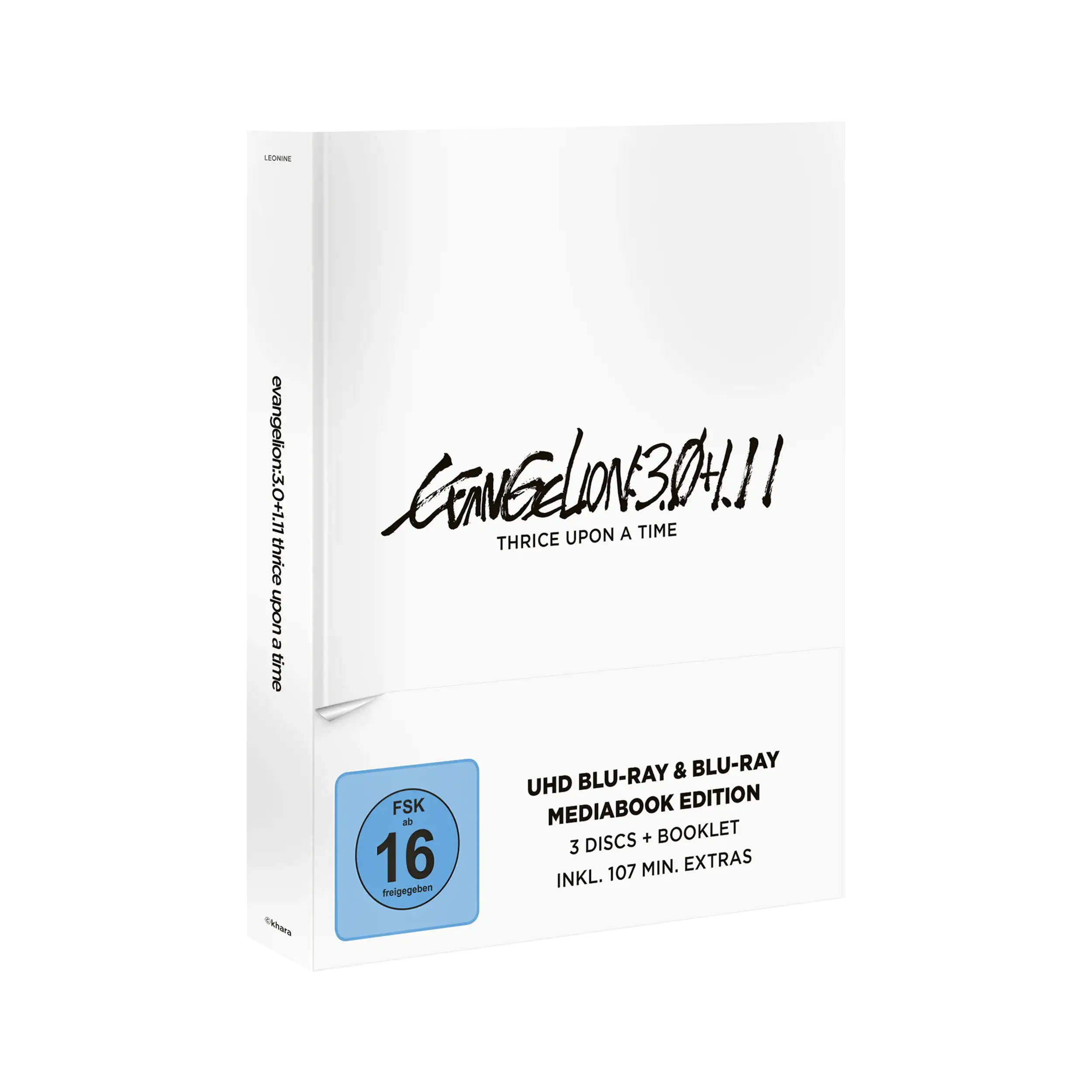 Evangelion: 3.0+1.11 Thrice Upon a Time - Mediabook (UHD Blu-ray)