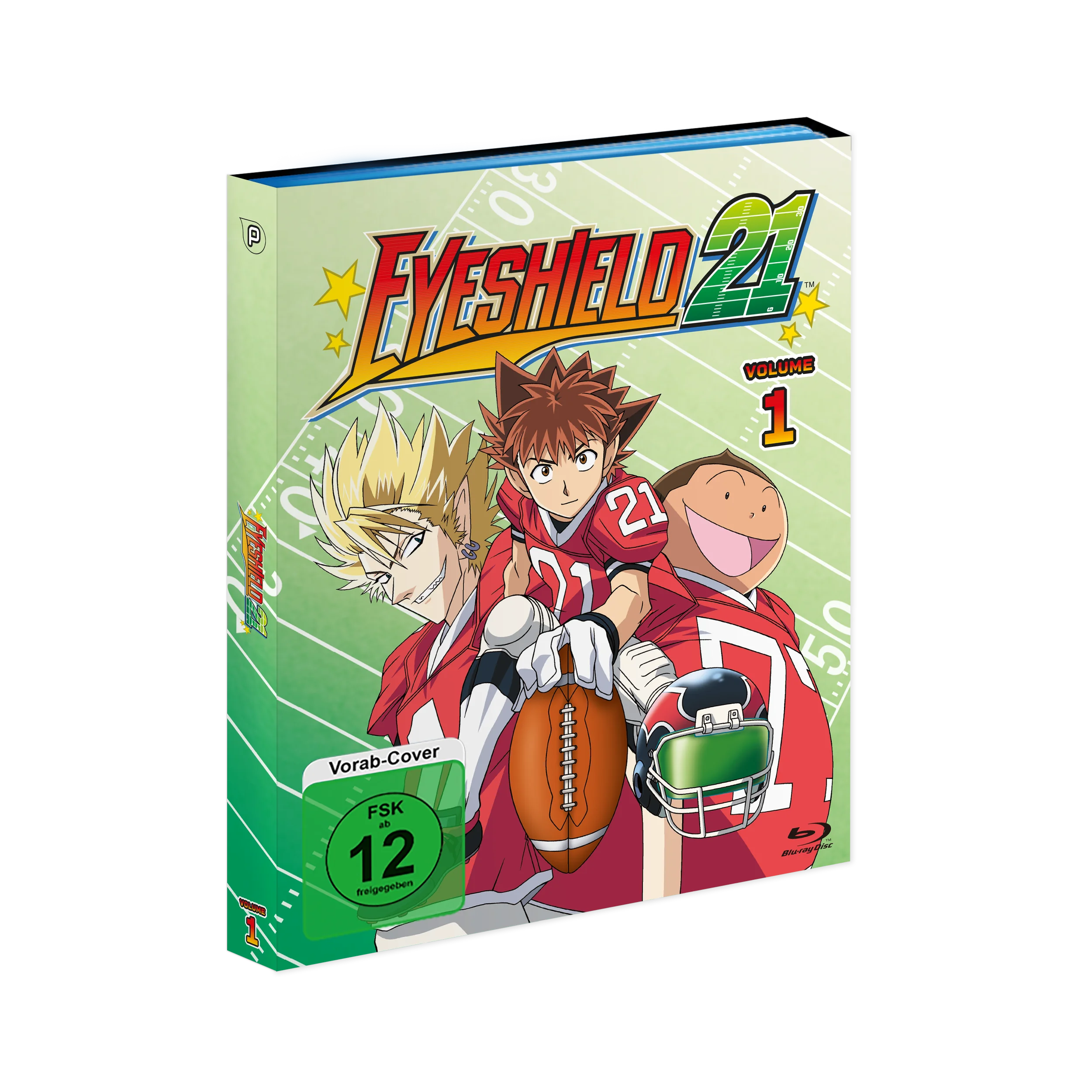 21st Jahrhundert Football Anime Blu-ray Set Eyeshield21 Vol 1 Early Bird