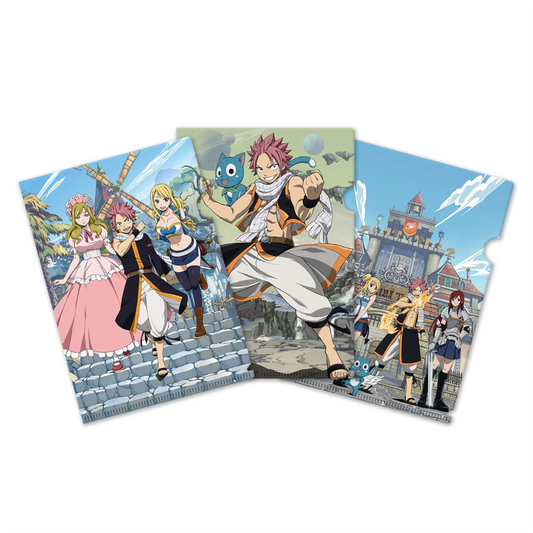 Fairy Tail - Set 01 - Clearfile Set (DIN A4)