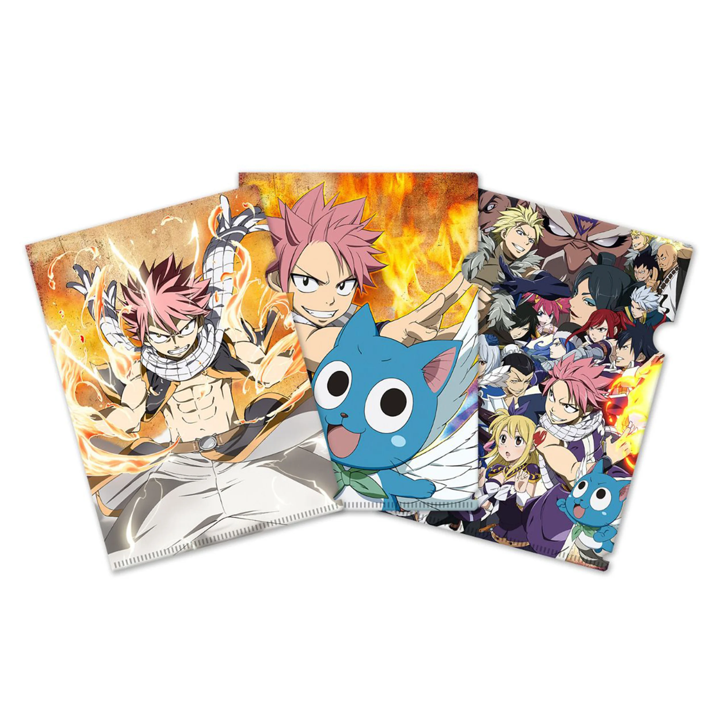 Fairy Tail - Set 02 - Clearfile Set (DIN A4)