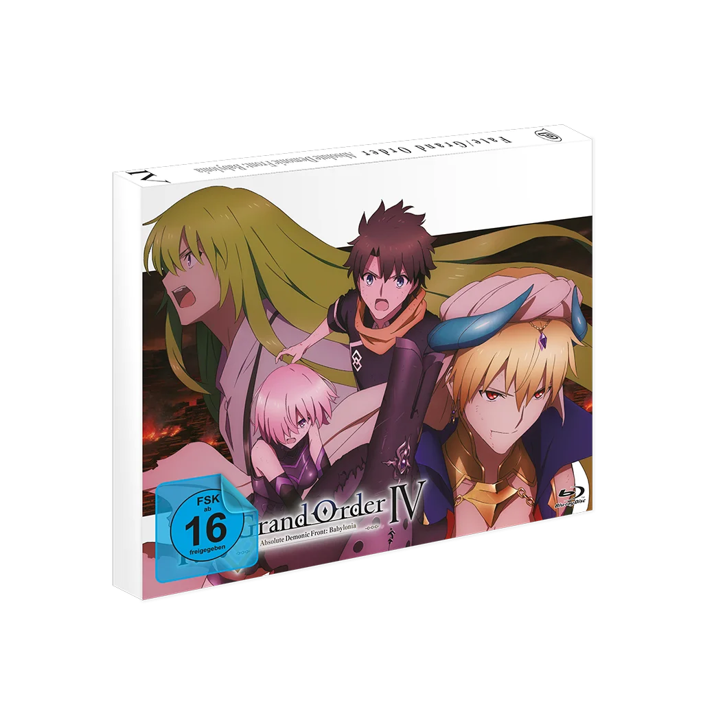 Anime-Box-Set Fate/Grand Order Absolute Demonic Front Babylonia Vol 4 Blu-ray