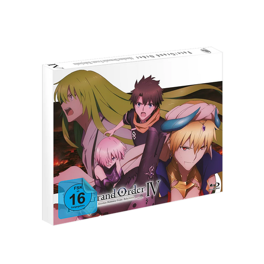 Anime-Box-Set Fate/Grand Order Absolute Demonic Front Babylonia Vol 4 Blu-ray
