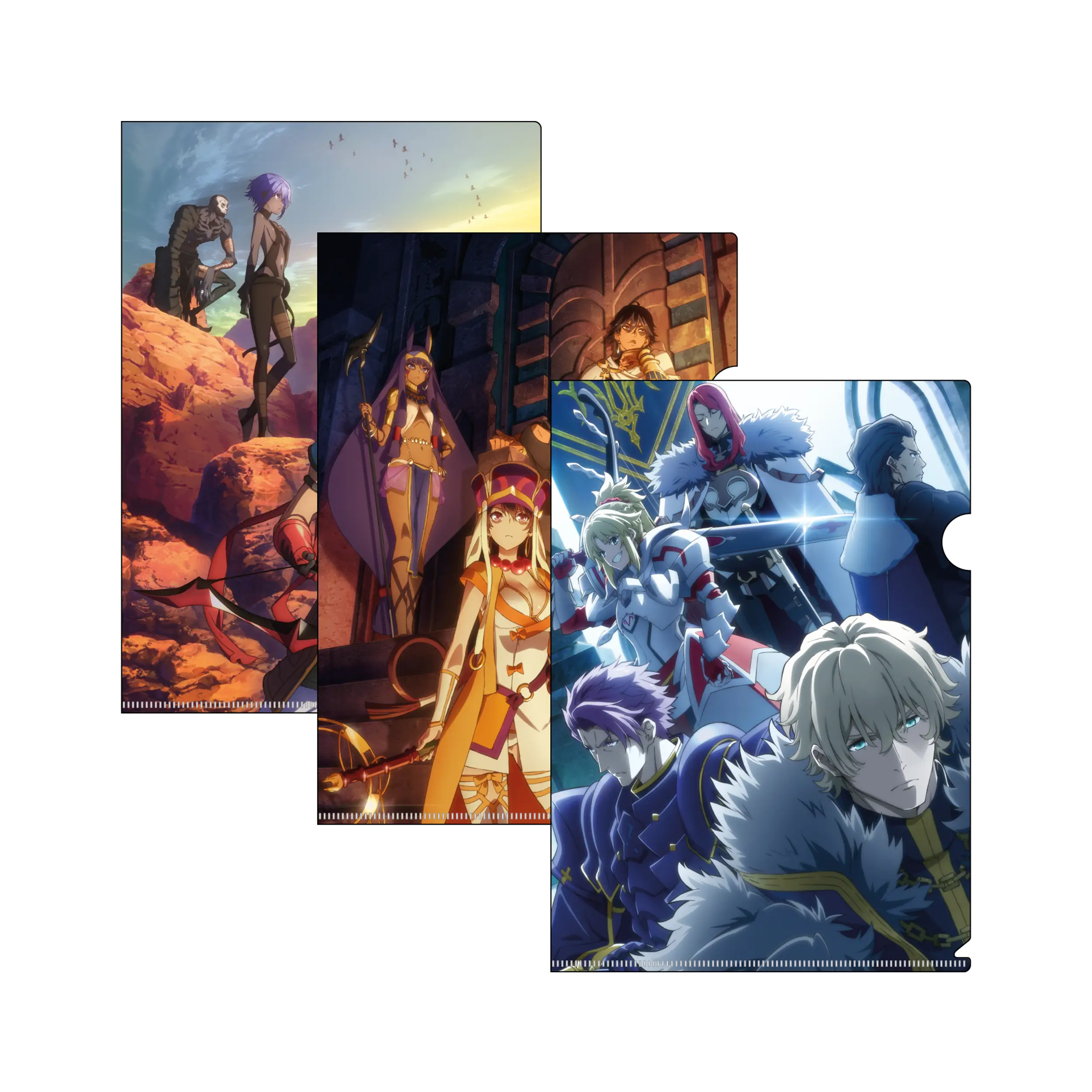 Fate/Grand Order THE MOVIE Divine Realm of the Round Table: Camelot Wandering; Agateram - Klarsichtfolien-Set