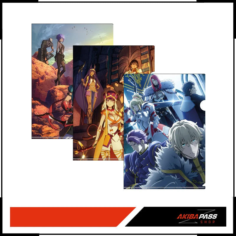 Fate/Grand Order THE MOVIE Divine Realm of the Round Table: Camelot Wandering; Agateram - Klarsichtfolien-Set