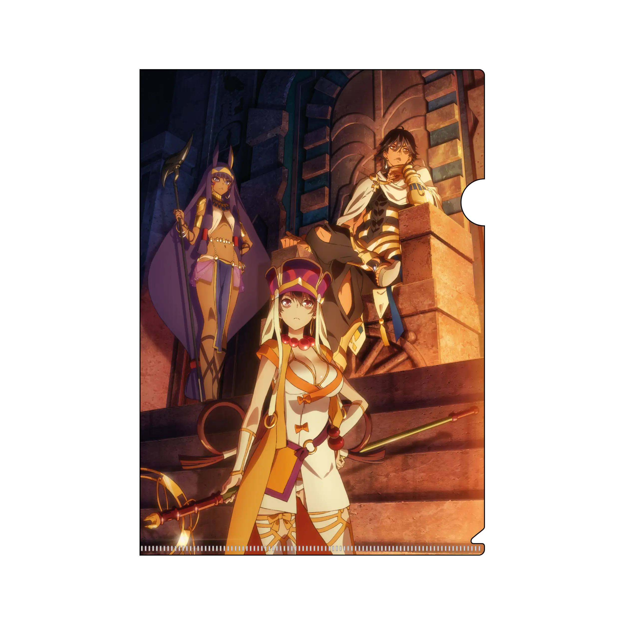 Fate/Grand Order THE MOVIE Divine Realm of the Round Table: Camelot Wandering; Agateram - Klarsichtfolien-Set