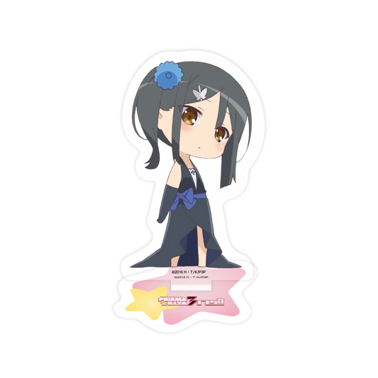 Blumenmädchen Aufkleber in Blau und Weiß für Fate/kaleid liner PRISMA ILLYA 3rei!! Acrylaufsteller Miyu