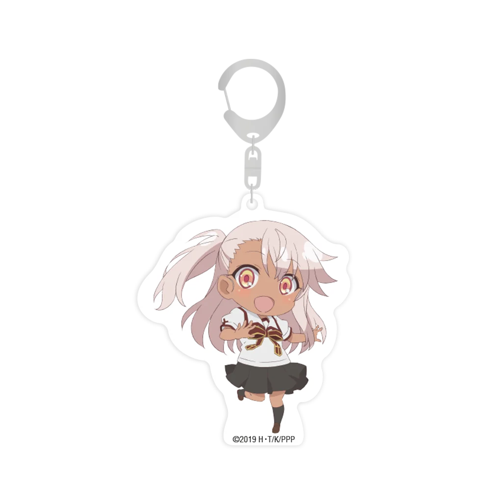 Klarsicht-Acrylschlüsselanhänger mit Anime-Charakter aus Fate/kaleid liner PRISMA ILLYA Prisma Phantasm