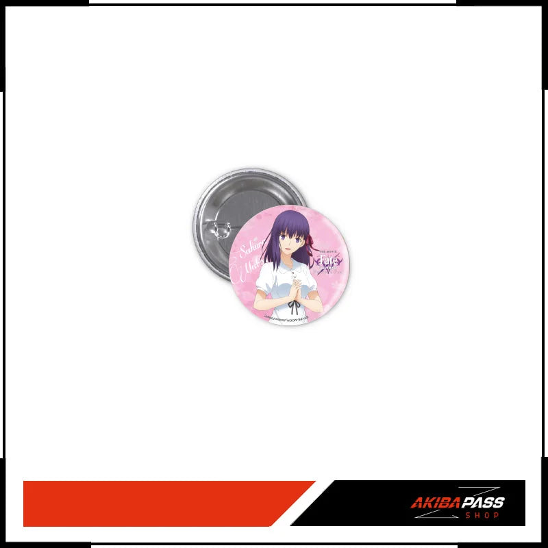 Rosa Anime-Charakter-Button-Abzeichen aus Fate/stay night Heavens Feel I Sakura