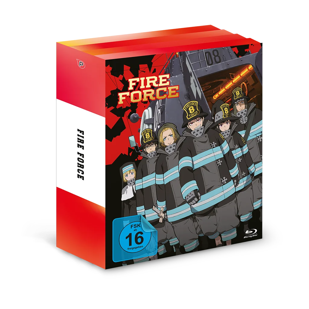 Fire Force - Season 1 - Komplett-Set - Vol. 1-4 (Blu-ray)