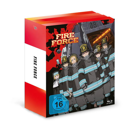 Fire Force - Season 1 - Komplett-Set - Vol. 1-4 (Blu-ray)