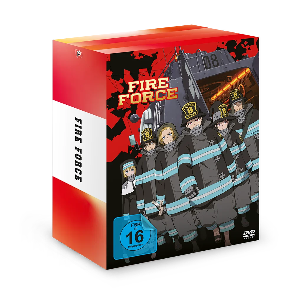 Fire Force - Season 1 - Komplett-Set - Vol. 1-4 (DVD)