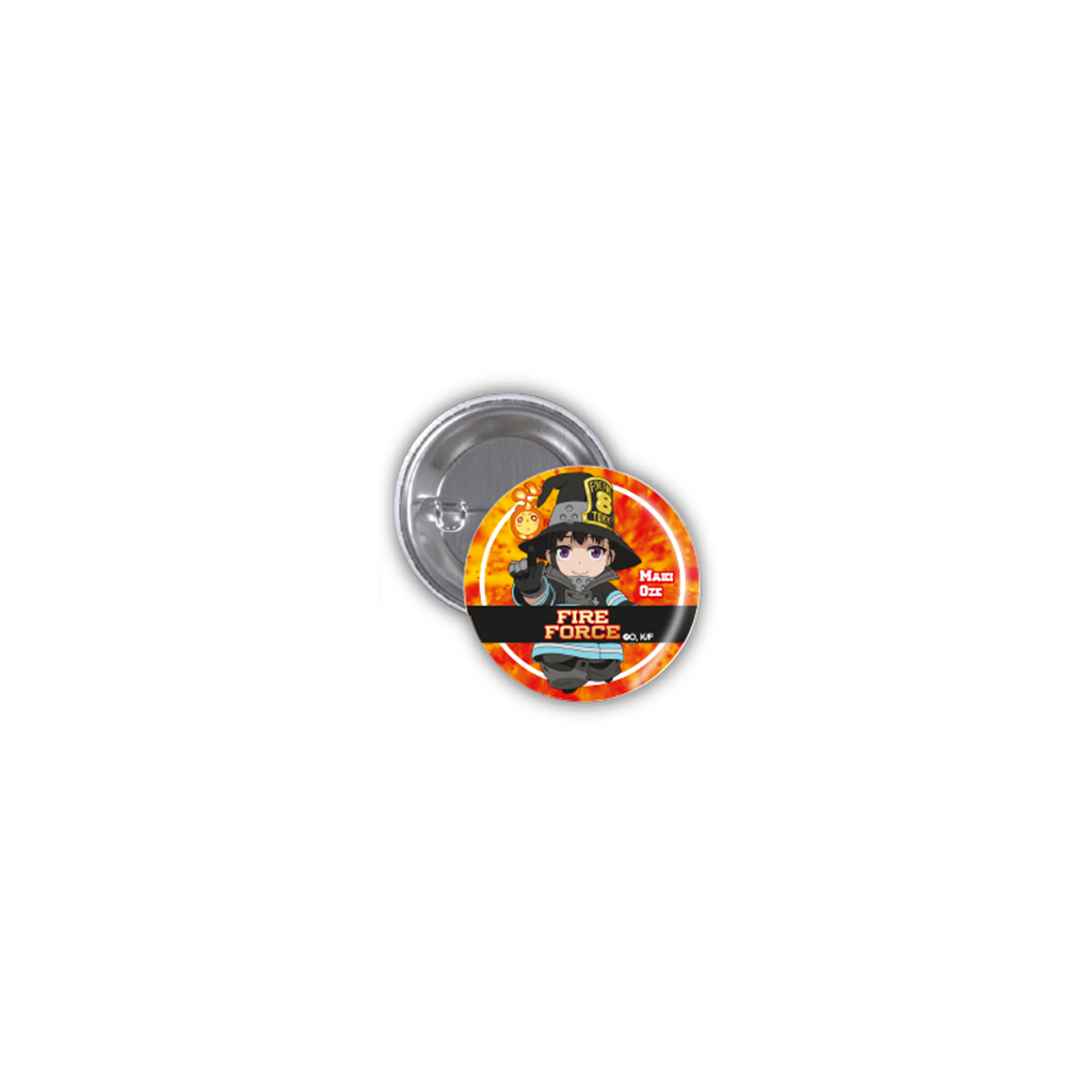 Fire Force - Button Maki Oze