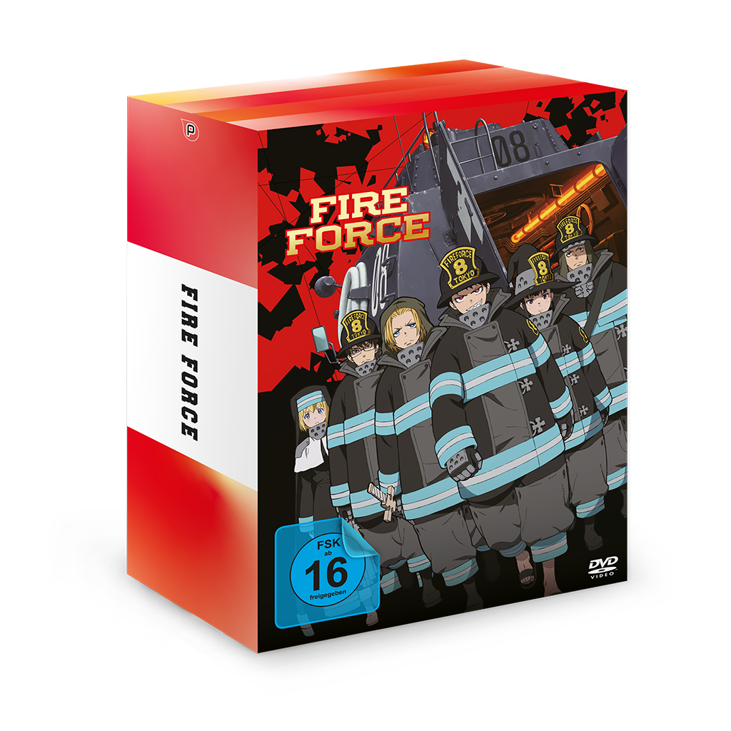 Fire Force - Season 1 - Komplett-Set - Vol. 1-4 (DVD)