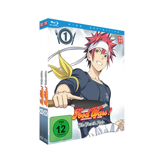 Food Wars! The Fourth Plate - Gesamtausgabe - Bundle mit Vol. 1-2 (Blu-ray)