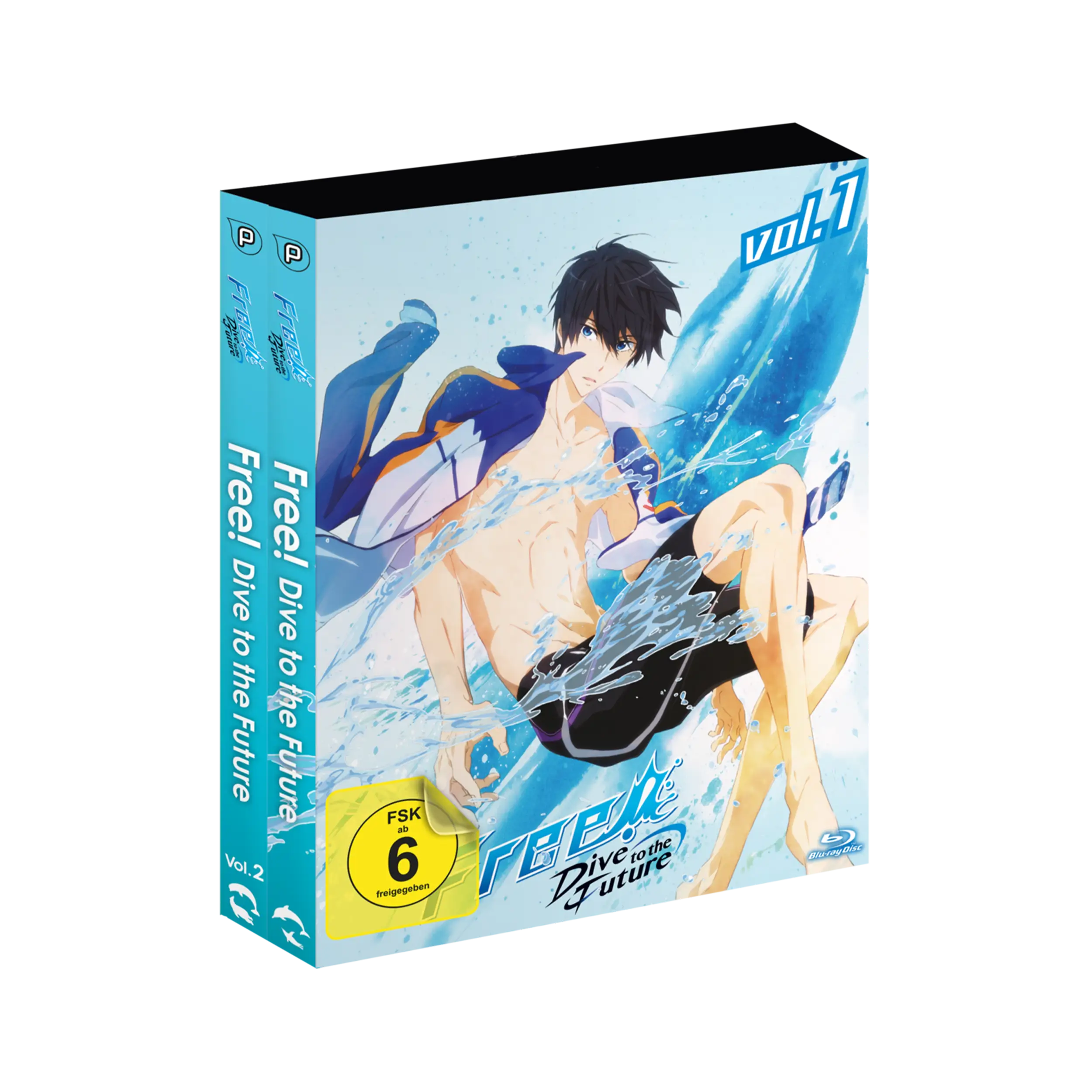Free! - Dive to the Future - Season 3 - Gesamtausgabe mit Vol. 1-2 (Blu-ray)