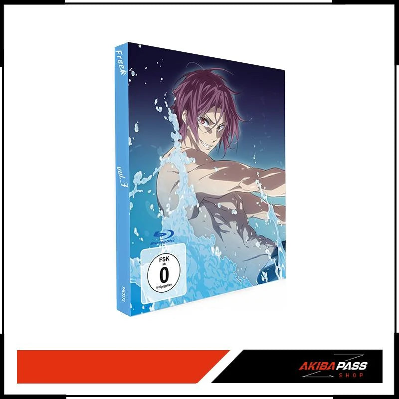 Anime Blu-ray Box Set Free! Eternal Summer Vol 3 Limited Edition mit muskulösem roten Haarmann