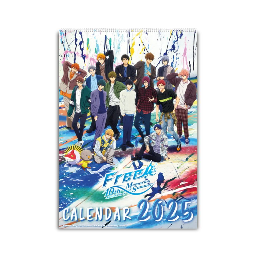 Free! Memories of Summer - Wandkalender 2025