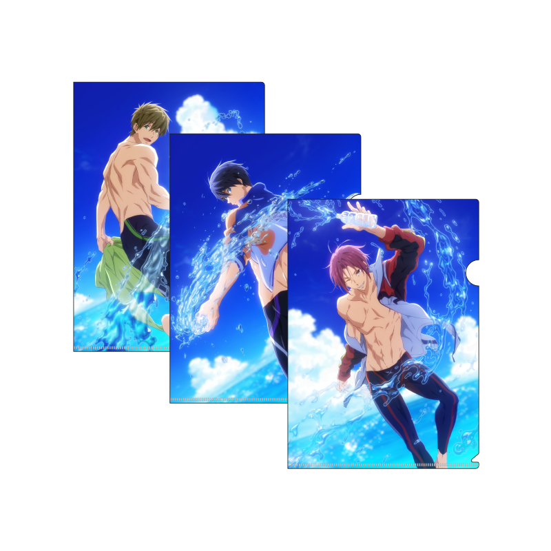 Free! Road to the World - the Dream - Klarsichtfolien-Set